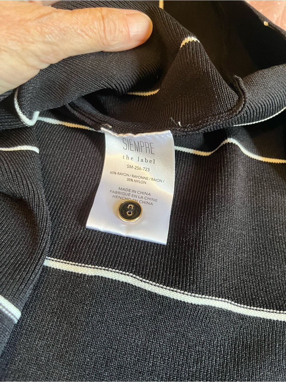 NWT Anthropologie size L long sleeve A-line midi dress by Siempre x - Picture 13 of 13